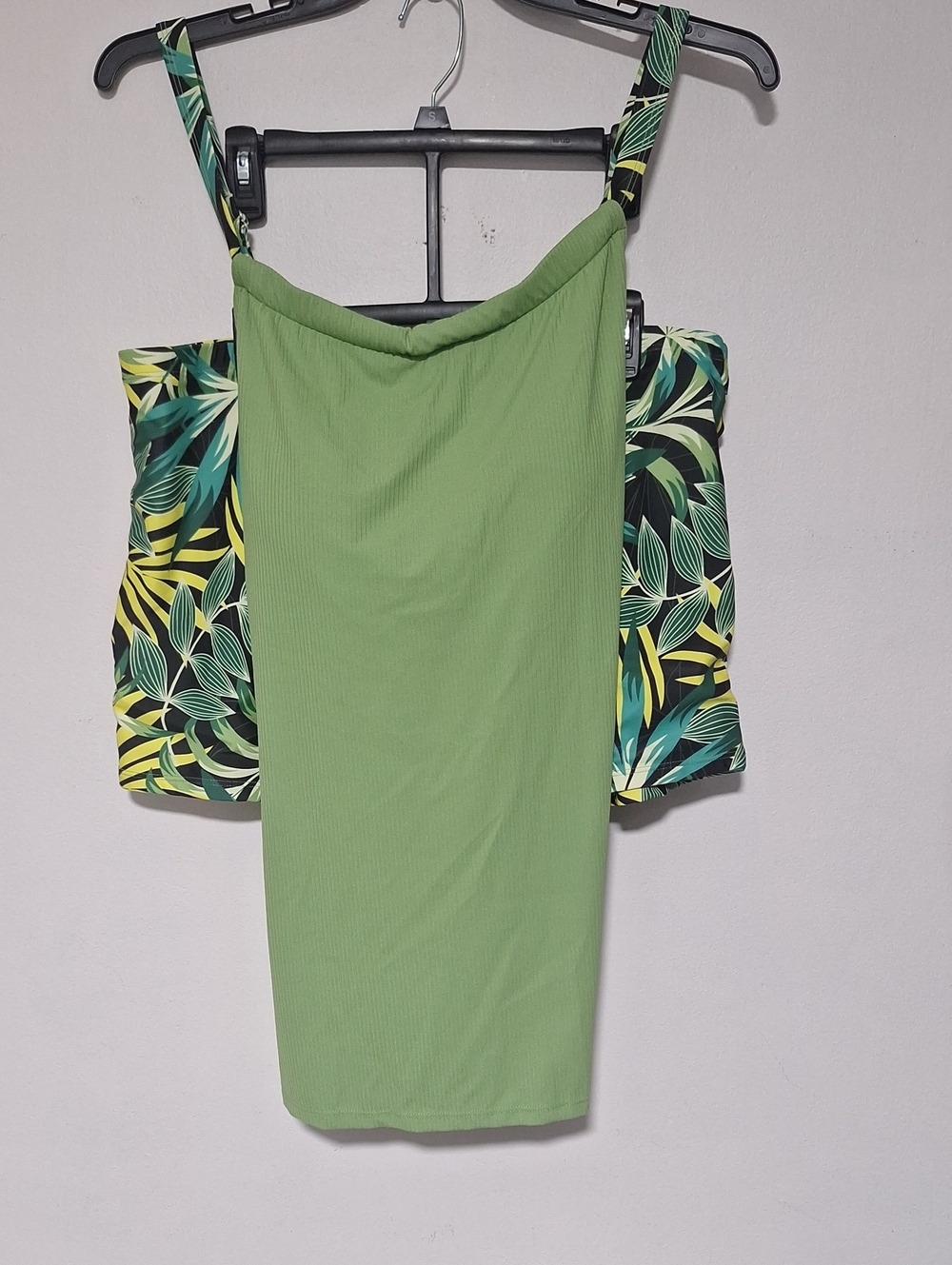 Summer Mea Matenity Tankini Swim Top with Tropical Print Bottoms - Women's Swim